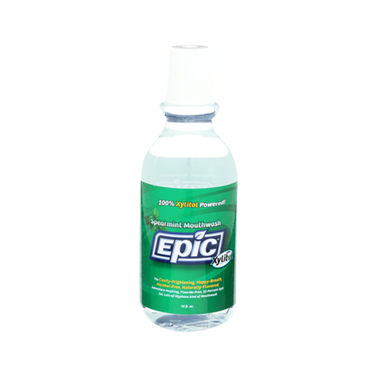 Epic Alcohol-Free Mouthwash Spearmint with Xylitol 475ml